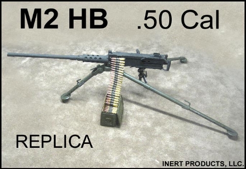 Inert, Replica M2 HB .50 Cal Machine Gun